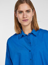 Pieces Blaues Damenhemd Pieces Tanne