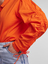 Pieces Orange Damenhemd Pieces Brenna
