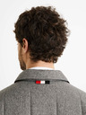 Celio Graue Herren Winterjacke Celio Dustripes
