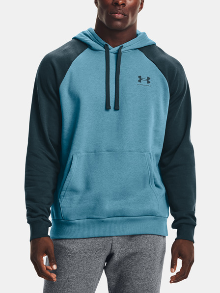 Under Armour Herren Sweatshirt Under Armour UA RIVAL FLC COLORBLOCK HD