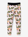 Desigual Hellrosa Desigual Garden gemusterte Leggings für Mädchen