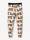 Desigual Hellrosa Desigual Garden gemusterte Leggings für Mädchen