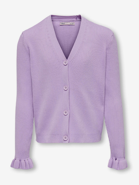 ONLY Hellviolette Strickjacke für Mädchen ONLY Sally