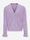 ONLY Hellviolette Strickjacke für Mädchen ONLY Sally