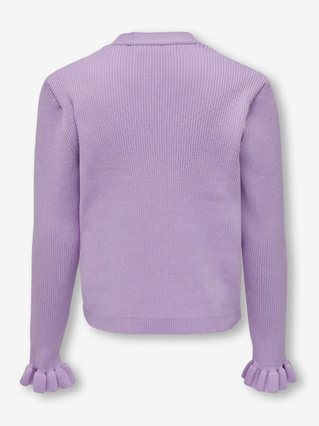 ONLY Hellviolette Strickjacke für Mädchen ONLY Sally