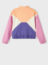 name it Orange-lila Mädchen-Sweatshirt mit dem Namen Banina