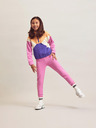 name it Orange-lila Mädchen-Sweatshirt mit dem Namen Banina