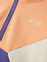 name it Orange-lila Mädchen-Sweatshirt mit dem Namen Banina