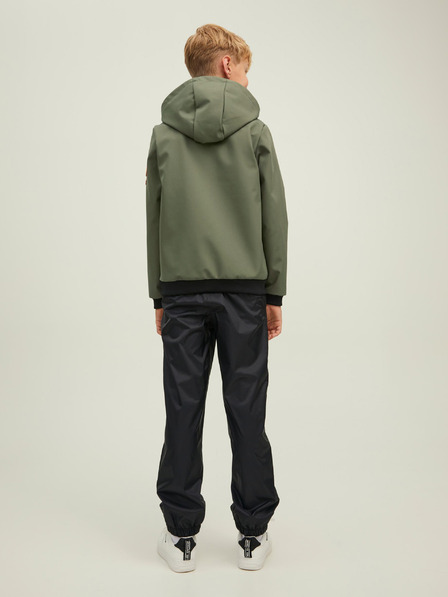 Jack & Jones Khaki Jack & Jones Classic Waffle Leichte Jack & Jones Boys Kapuzenjacke