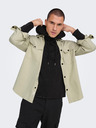 ONLY & SONS Hellgraues Herren ONLY & SONS Team Überhemd