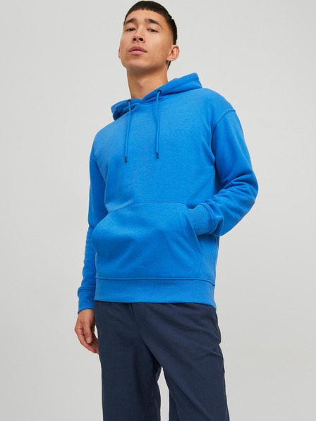 Jack & Jones Blauer Basic-Kapuzenpullover für Herren Jack & Jones Star