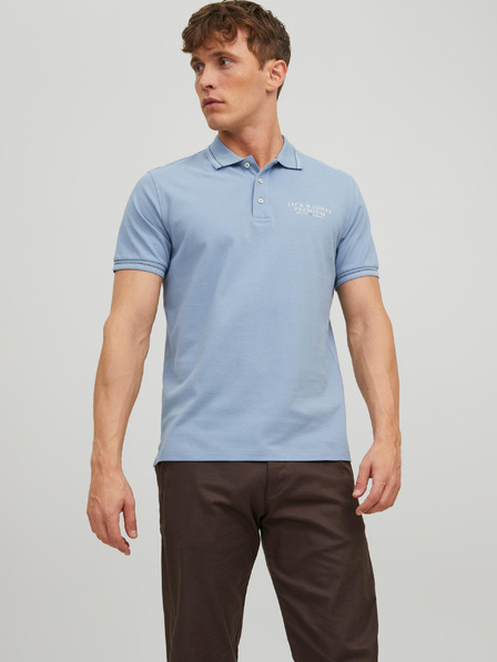Jack & Jones Hellblaues Herren-Poloshirt Jack & Jones Archie