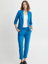 Fransa Blaue Damen-Cropped-Hose Fransa