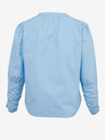 Fransa Hellblaue Damenbluse Fransa