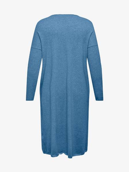 ONLY CARMAKOMA Blaue Damen-Langstrickjacke ONLY CARMAKOMA Esly