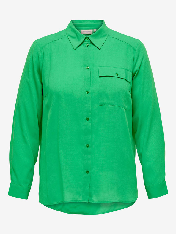 ONLY CARMAKOMA Grünes Damen-Shirt ONLY CARMAKOMA Joleen
