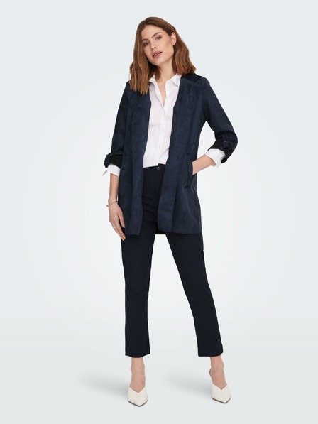 ONLY Dunkelblauer Damen-Wildledermantel ONLY Joline