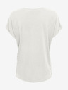 ONLY Cremefarbene Damen-Bluse