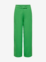 Jacqueline de Yong Grüne Damen JDY Vincent Hose mit weitem Bein