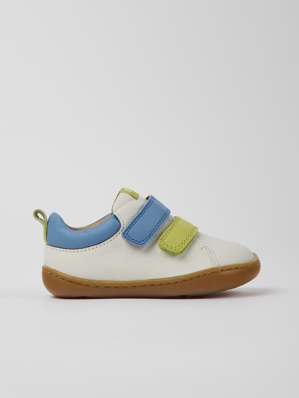 Camper Weiße Jungen Ledersneakers Camper