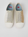 Camper Beige Herren Leder Turnschuhe Camper