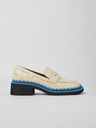 Camper Creme Damen Leder Loafers Camper