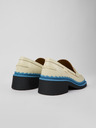 Camper Creme Damen Leder Loafers Camper