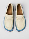 Camper Creme Damen Leder Loafers Camper