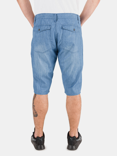 Sam 73 Blaue Herren Denim Shorts SAM 73