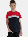 Sam 73 Blaues und rotes Jungen-T-Shirt mit SAM 73