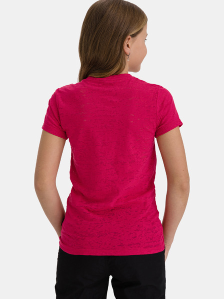 Sam 73 Rosa Mädchen T-Shirt mit Aufdruck SAM 73