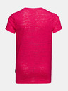 Sam 73 Rosa Mädchen T-Shirt mit Aufdruck SAM 73