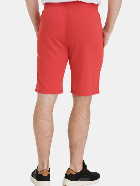 Sam 73 Rote bedruckte Shorts für Männer SAM 73