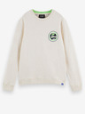 Scotch & Soda Cremefarbenes Herren-Sweatshirt von Scotch & Soda