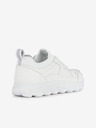 Geox Weiße Herren-Turnschuhe aus Leder Geox