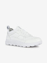Geox Weiße Herren-Turnschuhe aus Leder Geox