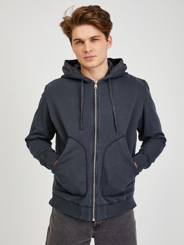 Diesel Diesel Herren Schwarz Leichtgewichtige Jacke