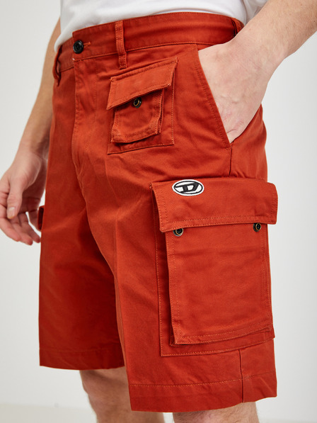 Diesel Diesel Rot Herren Shorts mit Taschen