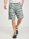 Diesel Grün gemusterte Herren Chino-Shorts Diesel