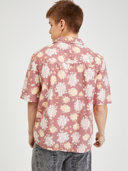 Diesel Diesel Herren Old Pink Floral Hemd