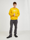 Diesel Gelber Herren-Kapuzenpullover Diesel