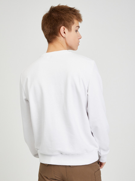 Diesel Weißer Herren-Hoodie Diesel