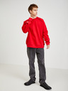 Diesel Roter Herren-Kapuzenpullover Diesel