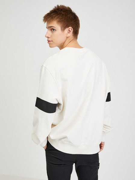 Diesel Weißer Herren-Hoodie Diesel