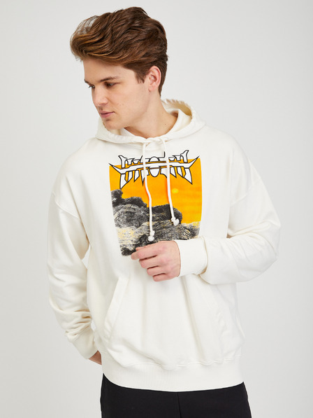 Diesel Diesel Creme Herren Hoodie