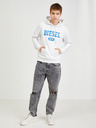 Diesel Weißer Herren-Hoodie Diesel