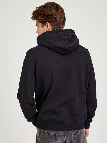 Diesel Diesel Herren Kapuzenpullover schwarz