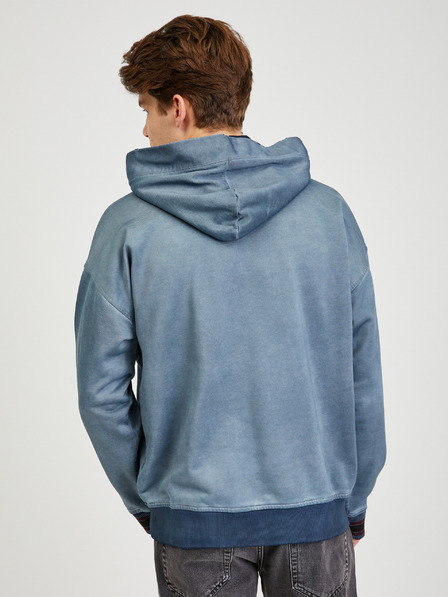 Diesel Blauer Herren-Kapuzenpullover Diesel