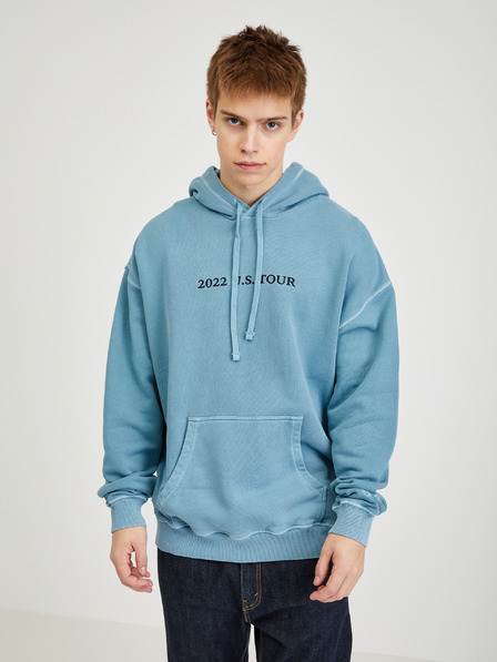 Diesel Blauer Herren-Kapuzenpullover Diesel