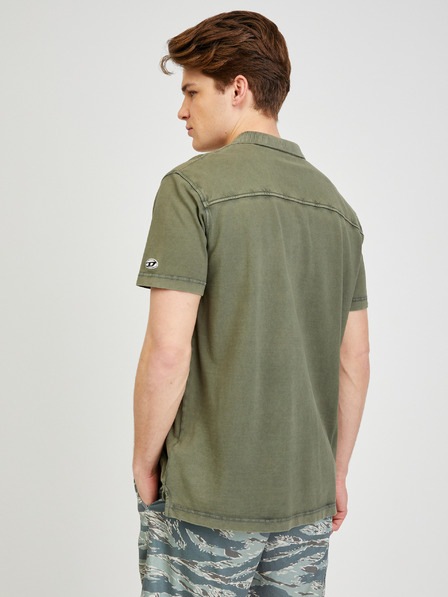 Diesel Grünes Herren-Polohemd Diesel